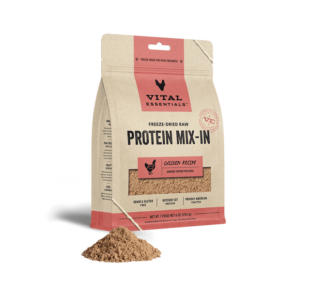 Freeze-Dried Protein Mix-In Chicken Recipe Ground Topper for Dogs